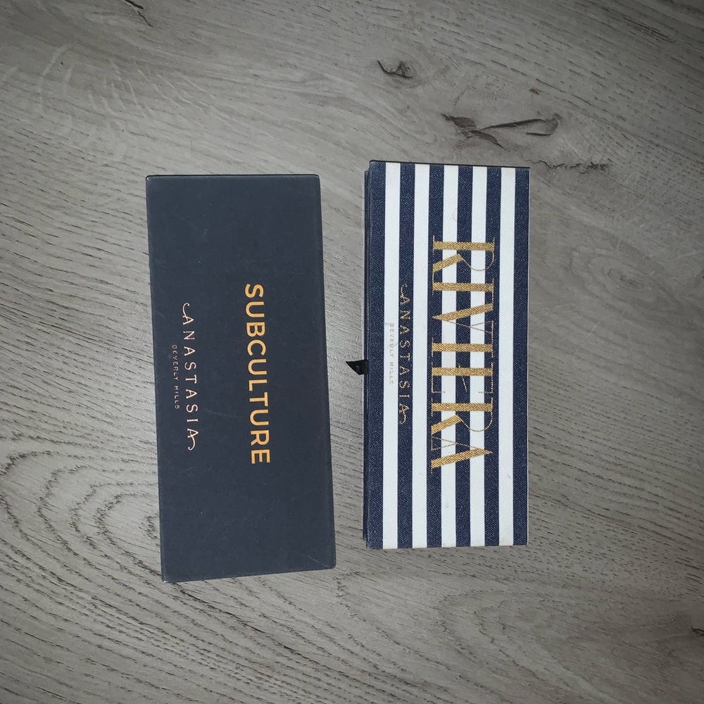Anastasia Beverly Hills eyeshadow palettes. Willing to separate if interested.